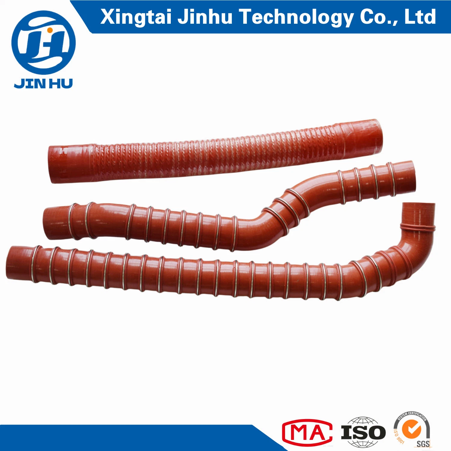 High Temperature Pressure Long Straight Car Radiator Hump Silicone Rubber Hose (OEM)