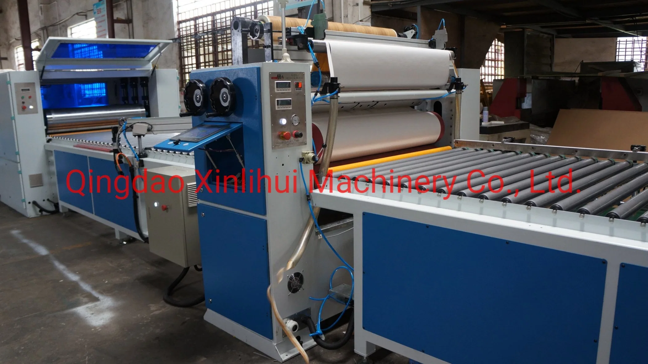 Powder Coating, PVC Laminating Machine Powder Coating, PVC Laminating Machine, HPL Laminate Board, Sides of The Paper When Applying 1850 mm Paper.