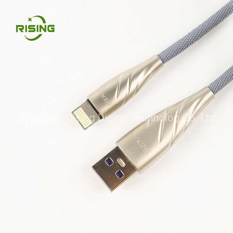 for iPhone Fast Charging Nylon Cable Durable Computer Data Transmission