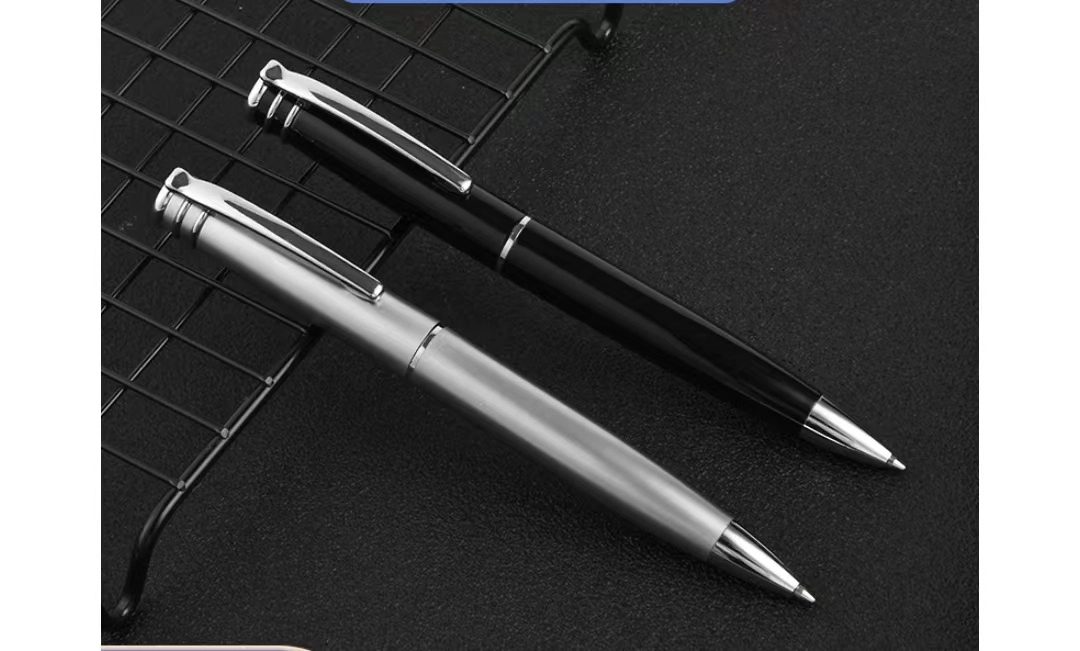 Metal Ballpoint Pen Advertising Pen Rotary Oil Pen Can Print Engraving Logo