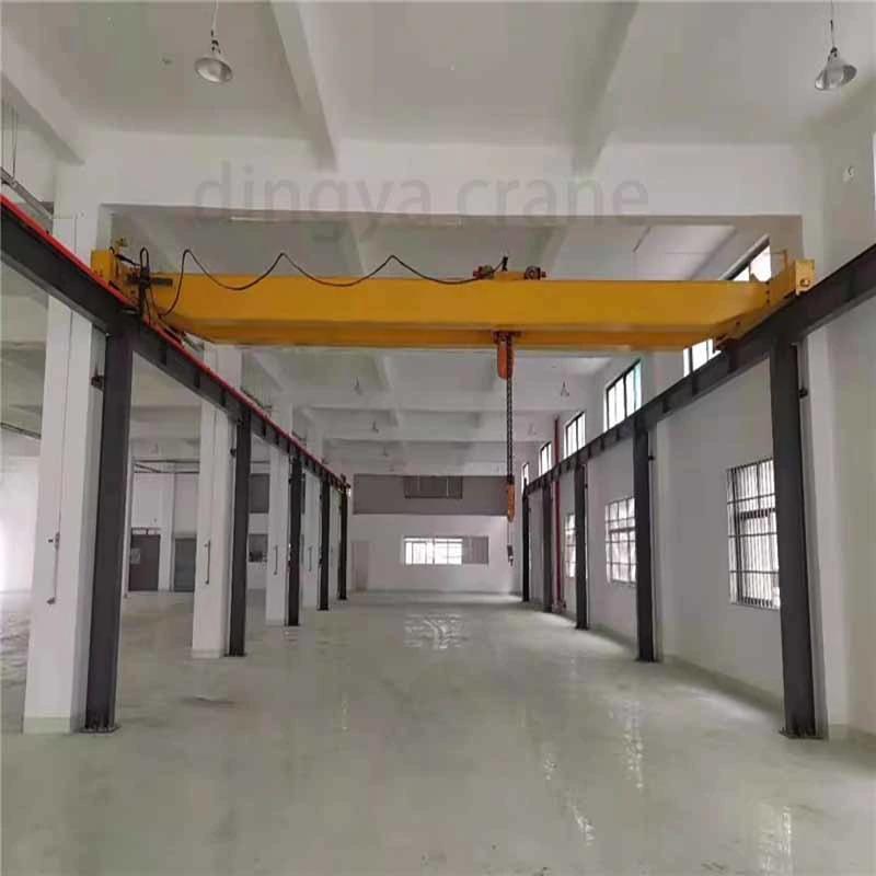 Dy Ld Lh Qd 1 2 3 5 10 12 16 20ton Euro Single Double Beam Overhead Bridge Crane Hanging Manufacturer