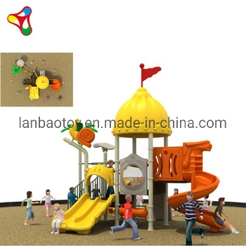 Children Plastic Backyard Play Slides Equipment Outdoor Playground