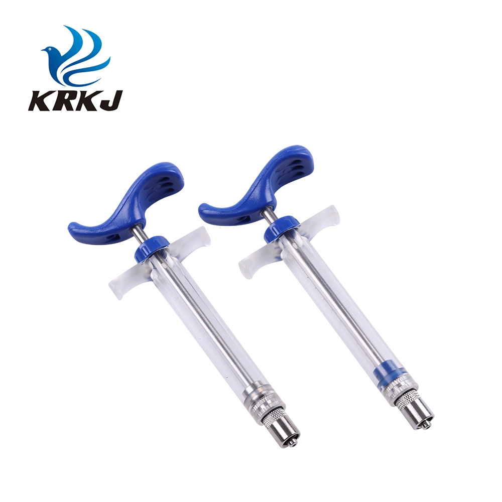 Factory Outlet Veterinary Plastic Steel Syringe K Type Tpx