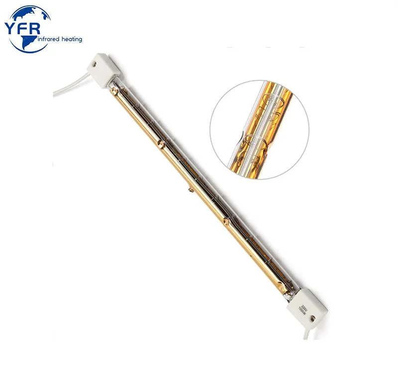 600mm 2000W Replacement Lamp Halogen Heater Short Wave Heating Tube