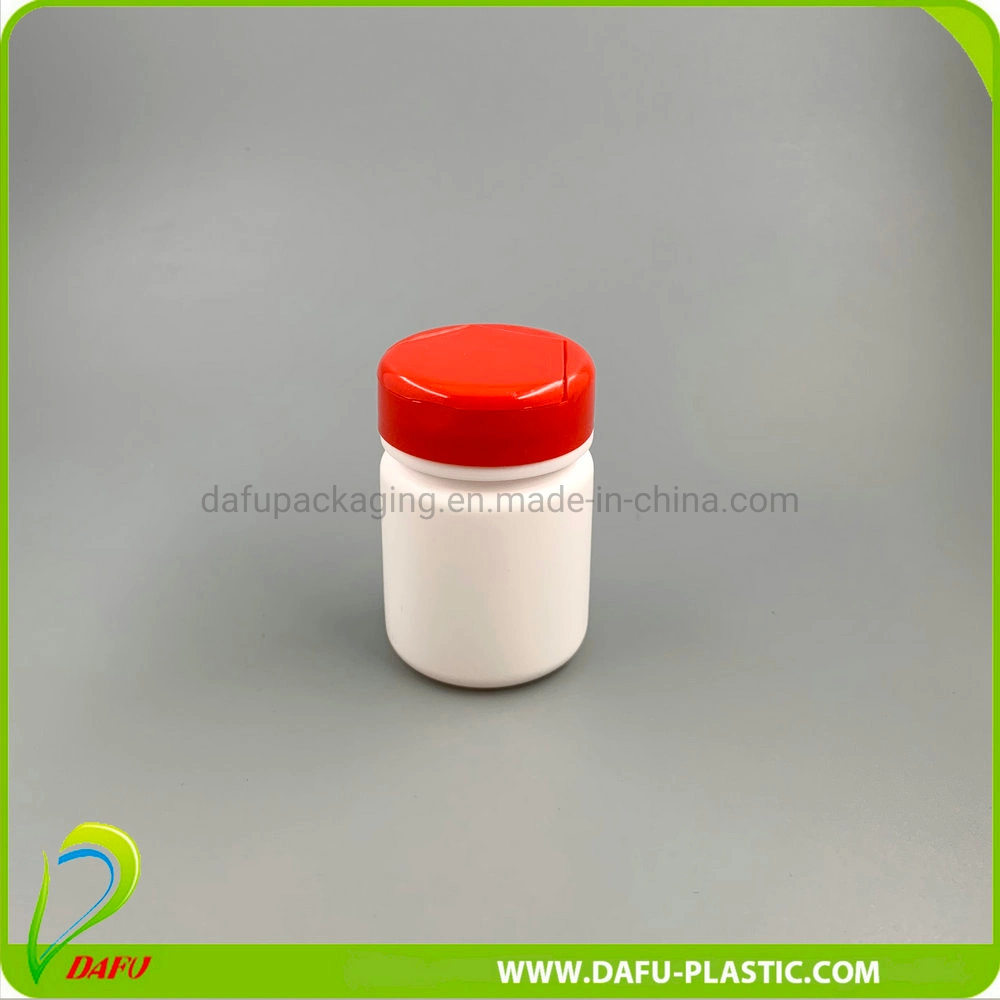 40ml PE Small Tablet Plastic Pill Bottle with Plastic Cap