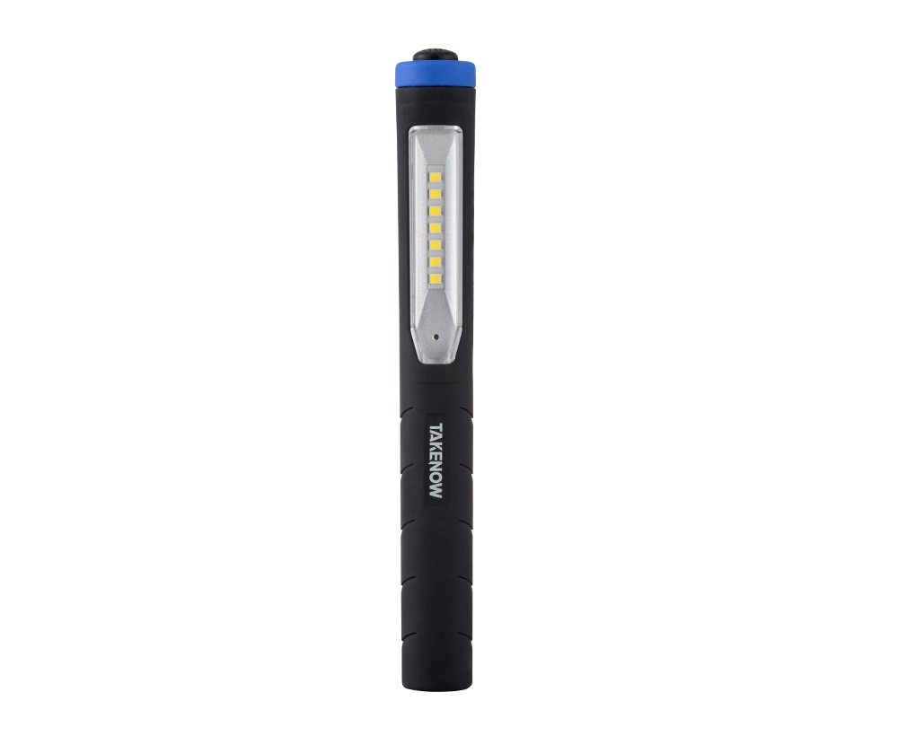 Standard Folding Function Battery Pen Lamp with LED Technique 750 mAh Li-ion Battery Lamp with 2 Luminous Modes