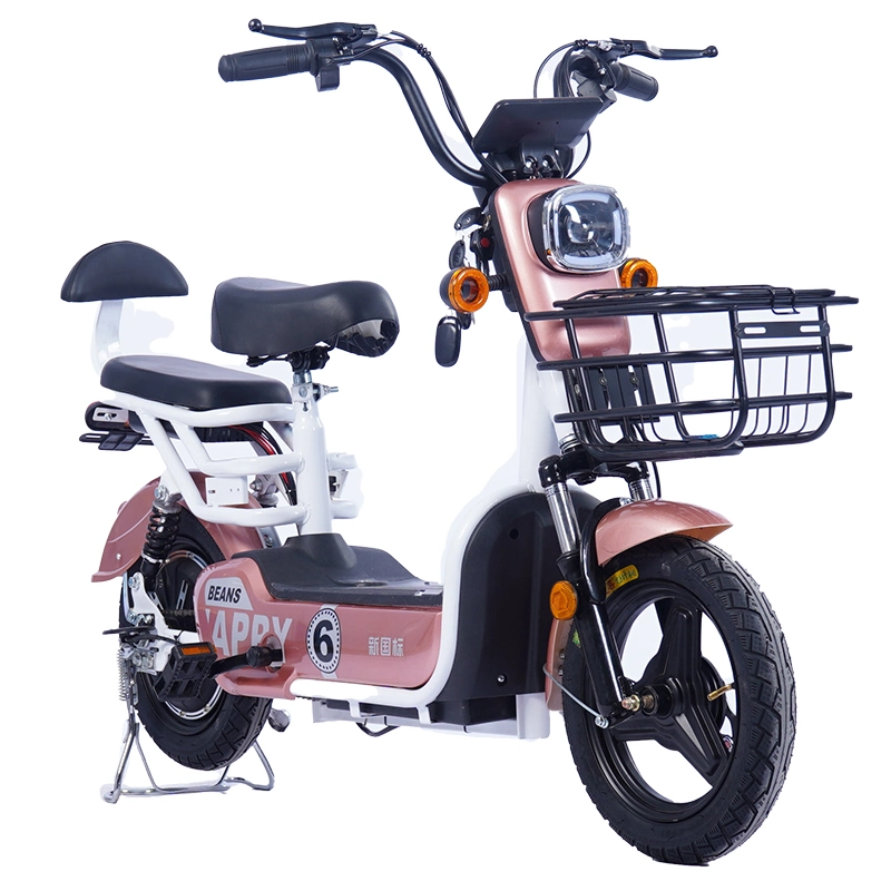 Мотоцикл с бесщеточным двигателем мощностью 350 Вт Электрический велосипед для взрослых скутер
