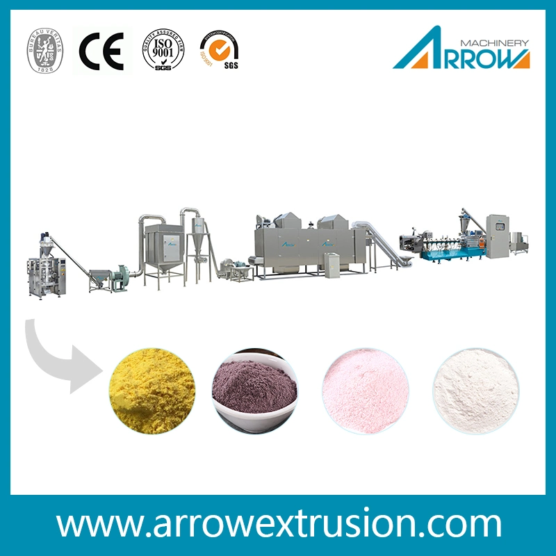 Reconstituted Rice Powder Grinding Machine Food Grade Modified Corn Starch Grinder Corn Soya Blend Porridge Grinder