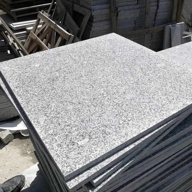 Chinese Grey G603 Granite Tiles for Countertop/Flooring/Outdoor/Landscape/Step/Paving Tile