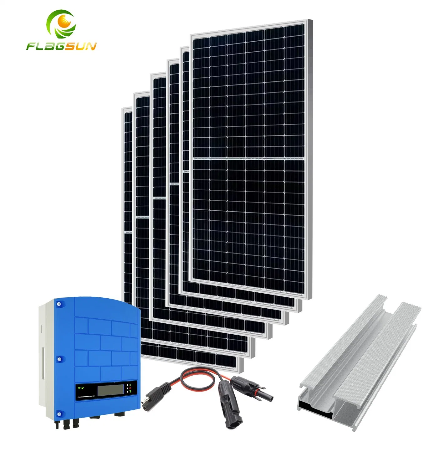Free Energy 30kw on Grid 30kw Solar PV Kit Photovoltaik System