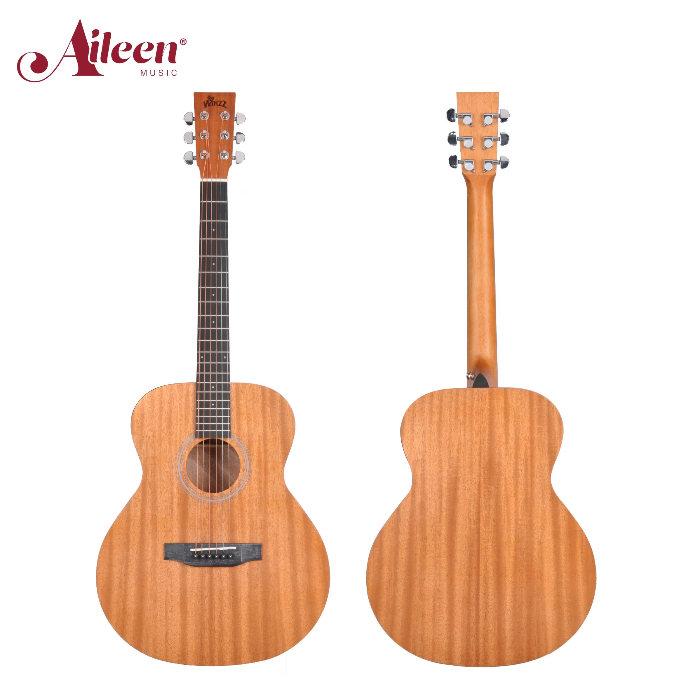 36 Inch GS Wooden Acoustic Travel Student Guitar (AF77L-GSM)