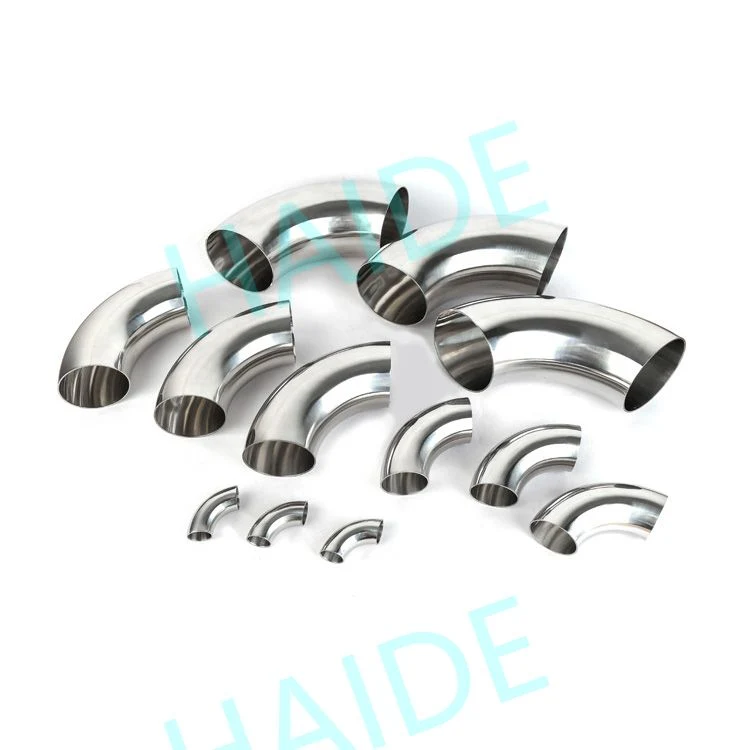 Pipe Fitting Stainless Steel Elbow Sanitary Short Weld 90deg SMS Standard (HDB-S001)