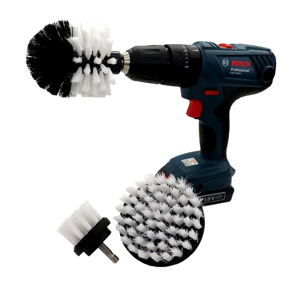 Electric Cleaning Car Drill Brush Kit Cleaning Set 2/3.5/4/5inch