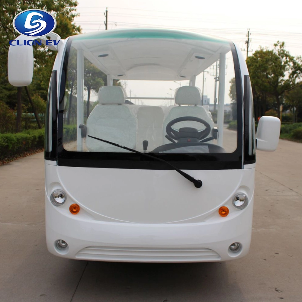 30km/H Scenic Spot Low Speed Electric 14 Passenger Sightseeing Shuttle Autobús