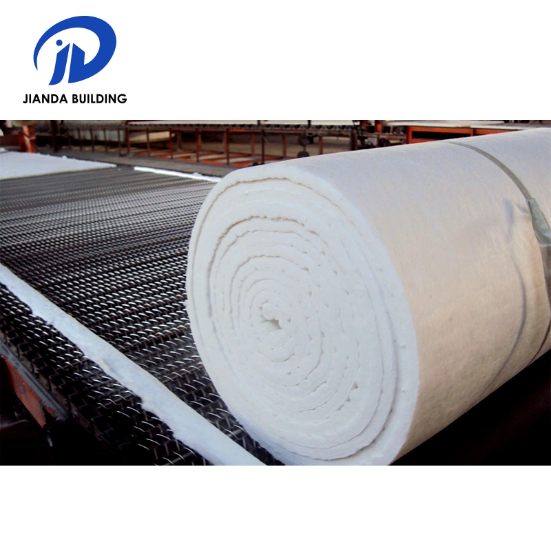 Jianda Refractory Material Insulation 1260 Ceramic Fiber Blanket for for Fireproof Coating (JDTX-BZ-02)