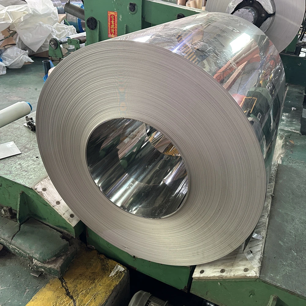 Hot/Cold Rolled No. 1 2b Ba Hairline Mirror Polished 201 202 304 316 310S 309S 321H 409 430 904L 2205 Stainless Steel/Aluminum/Carbon/Galvanized/PPGI/Tin Coil