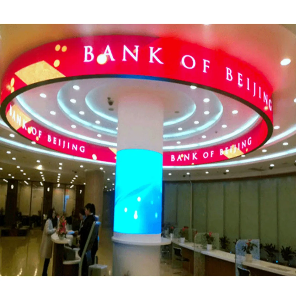 LED Flexible Screen Full Color Display Moving Sign Low Power Consumption Magic Cube LED Display