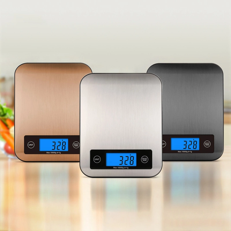 OEM Units with Tare Function Household Stainless Steel Digital Food Weighing Electronic Cooking Kitchen Scale