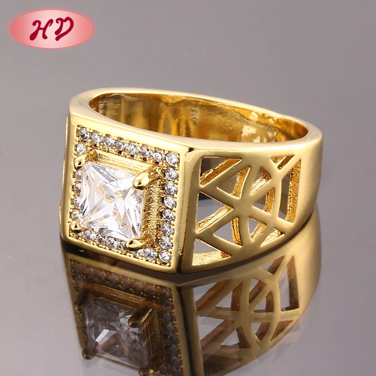 Moda Mujer 18K de acero inoxidable chapado en oro plata de los dedos de compromiso anillos de boda Diseño de joyas