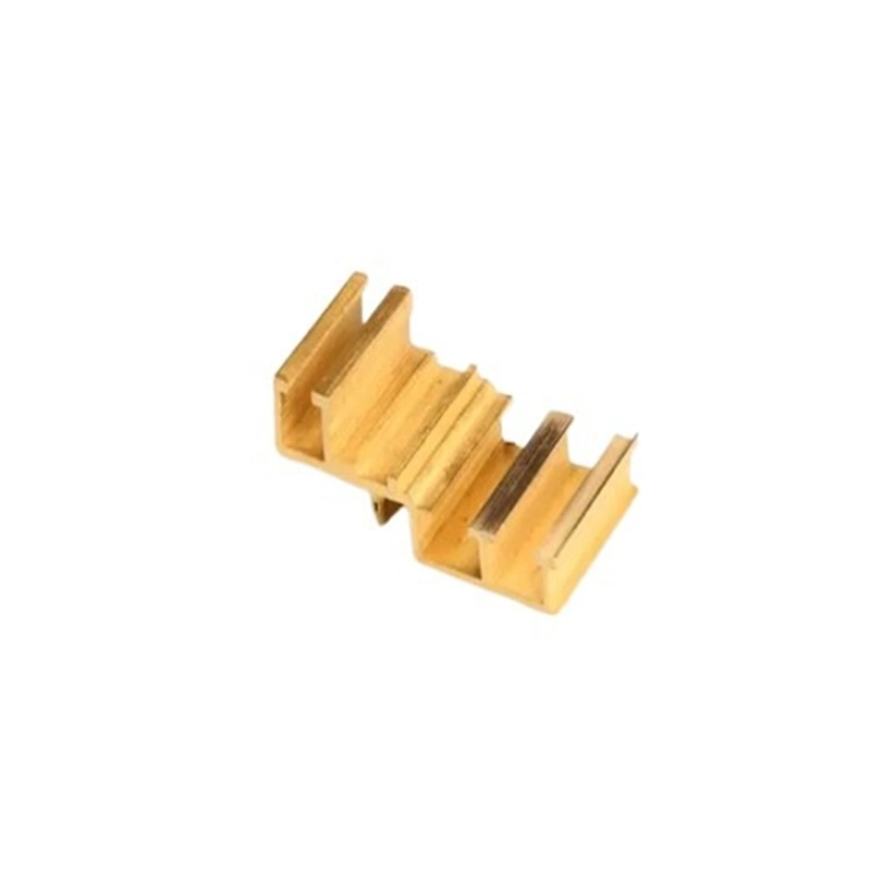 L Shapes Copper Price C61300 Brass Profile for Anti-Slip Strip of Stairs