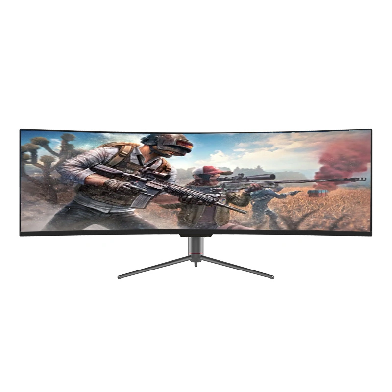 R1800 Soporte de elevación monitor panorámico de 49 pulgadas de 120Hz Juegos Monitor curvo de 5K.