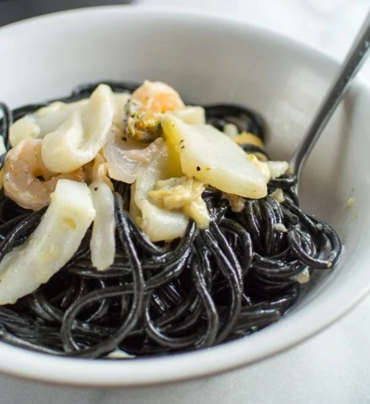 Black Bean Spaghetti USDA and EU Organic Gluten Free Chinese Factory