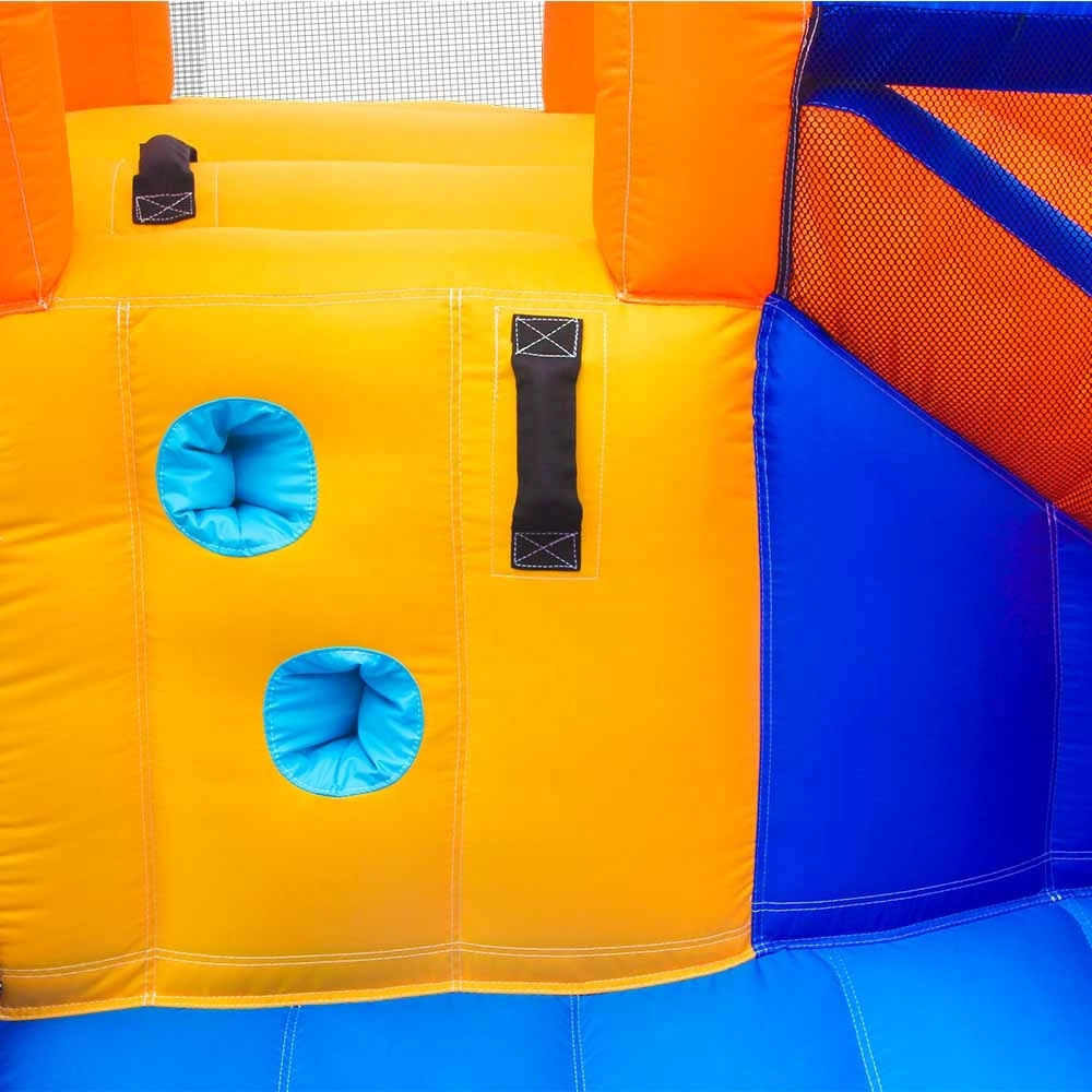 Combo Seca Úmida comercial Jumper crianças saltando deslize Bounce House grande escorrega inflável para venda