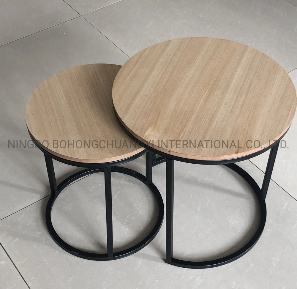 Muebles de hogar moderno conjunto de tablas anidadas Mesa Sofá mesa de café