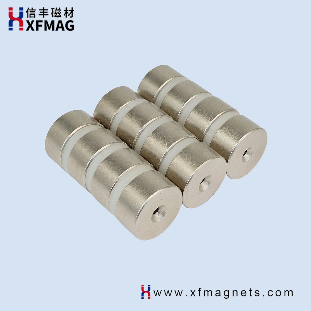 Nickle Coating Cylindrical Neodymium Magnet Rod Magnet Cylinder Magnetic Material