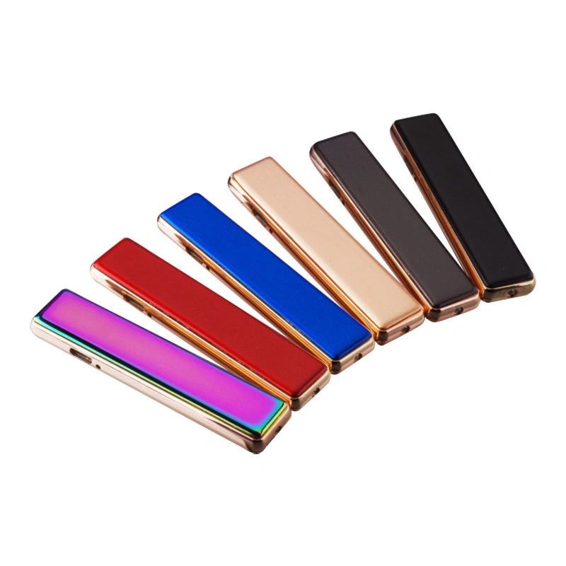 Electric Tungsten Lighter Charging Personality Windproof Compact Mini Metal Cigarette Lighter