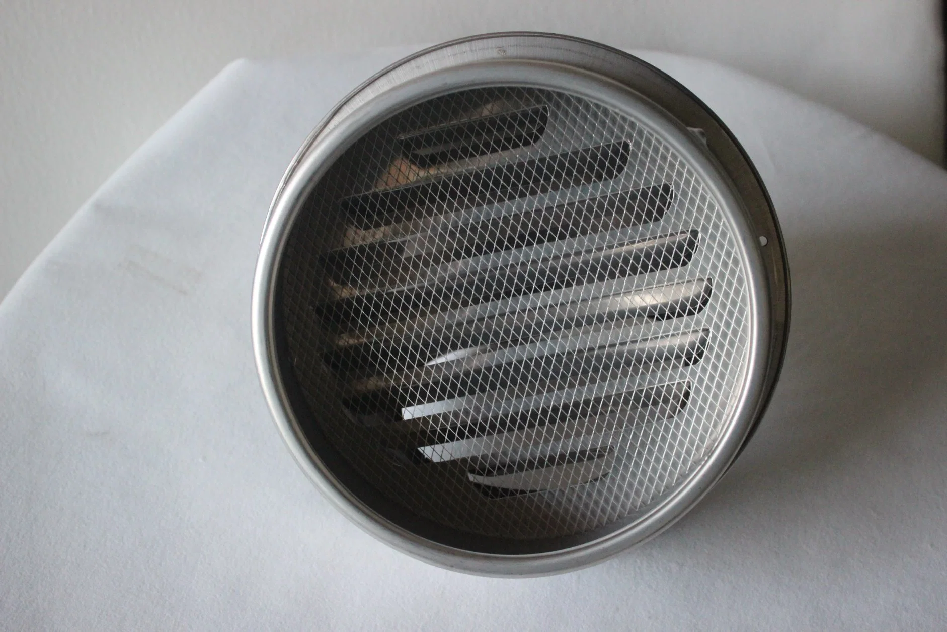 Stainless Steel Wall Air Vent Grille Exterior Round Ducting Ventilation Grilles Hood Vent Cap