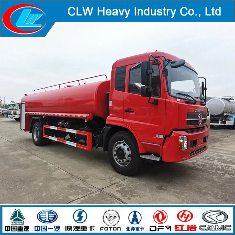 Dongfeng 15cbm Water Tanker Fire Truck