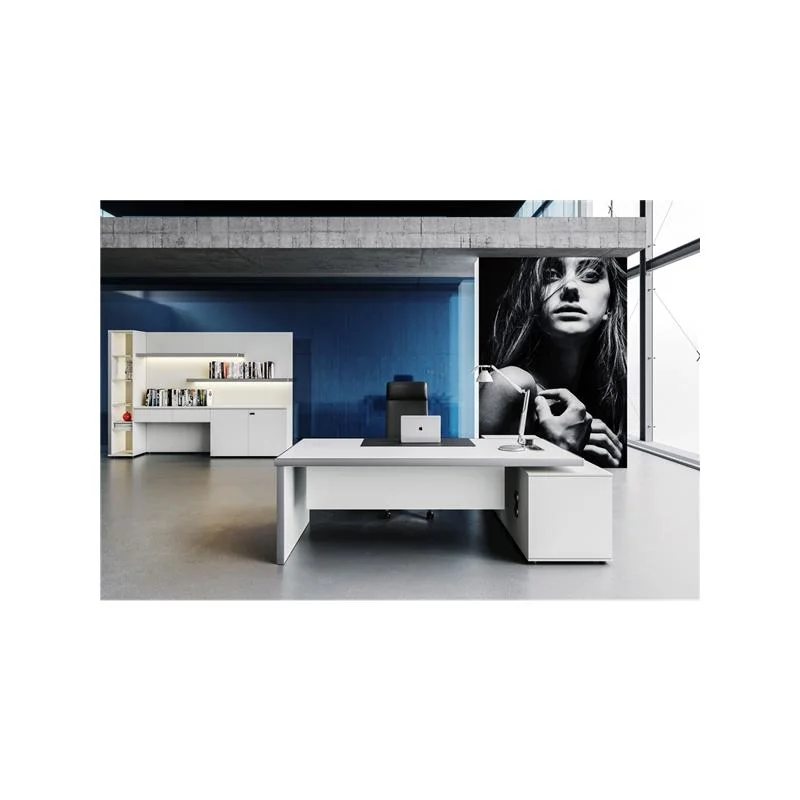 Customized 2022 Modern Furniture Manager Desk Workstation Luxury Wooden Executive Office Desk Professional Computer Managerdesk