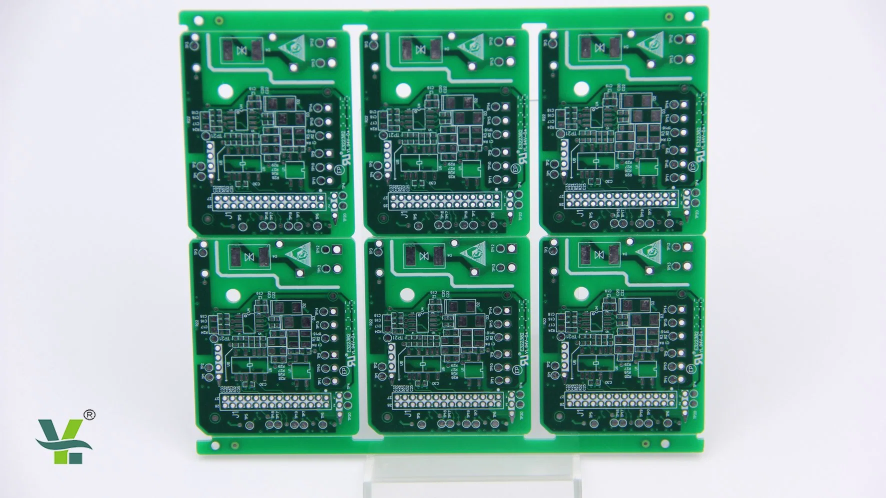 Carte de circuit imprimé de fabrication de carte à quatre couches