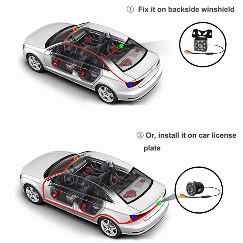 AHD 720p Sicherheitssystem Rückfahrkamera für Autos