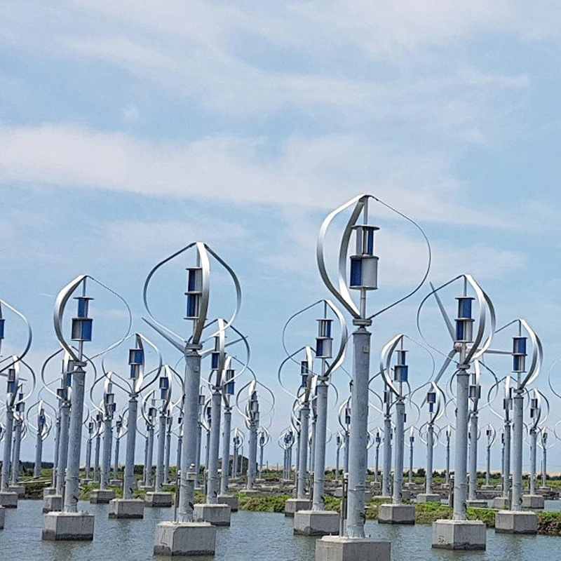 Smaraad Rooftop Vertical Wind Turbine Generator 1kw 2kw 3kw 5kw 10kw 10kw for Home