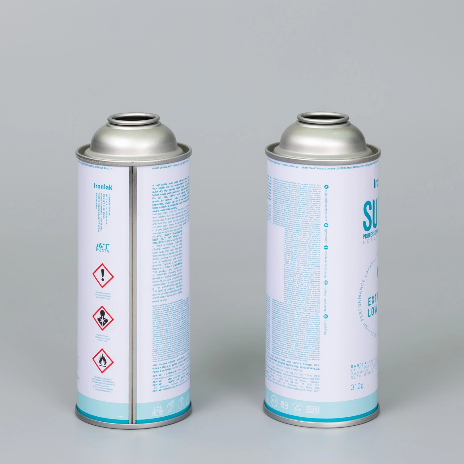 Fabrik Preis Großhandel 65 mm Durchmesser Metall Material Aerosol Zinn Kann