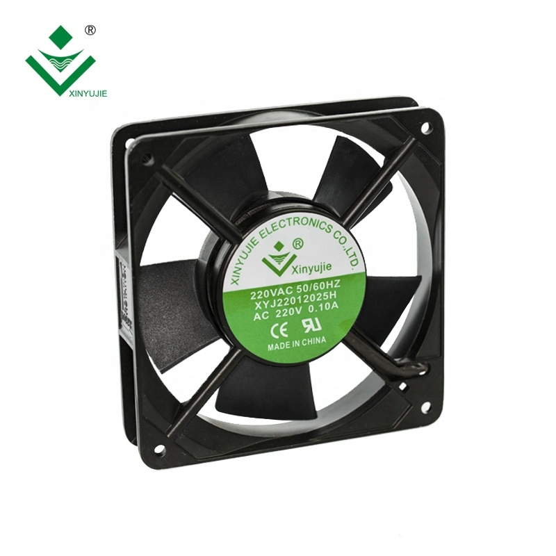 Manufacturers Direct Sale 12025 Cooling Fan Cabinet Five-Blade Axial Flow Fan High Speed Fan 110V 220V