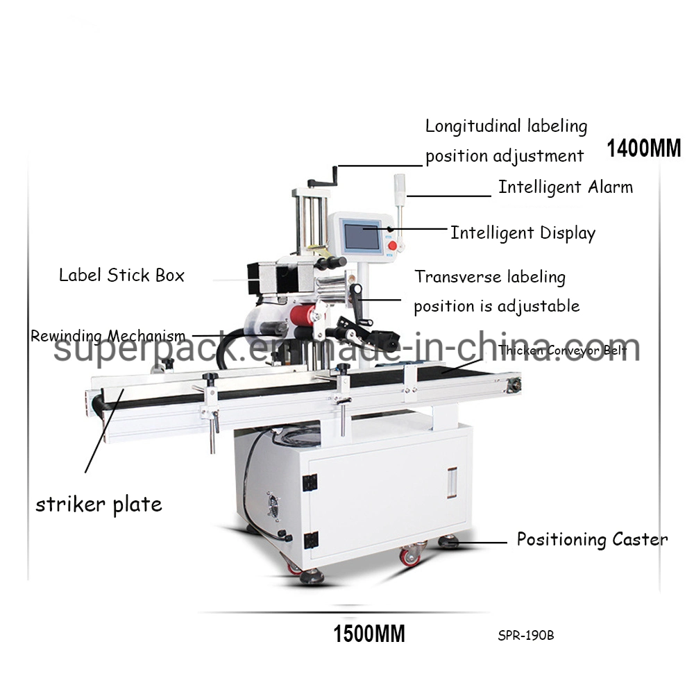 Double Side Labeling Machine for Bottle and Nail Polish Liquid