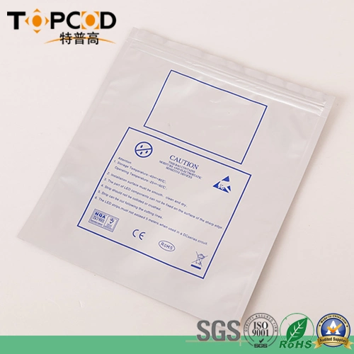 Silver Aluminum Foil Vacuum-Sealed Wafer Packing Bag