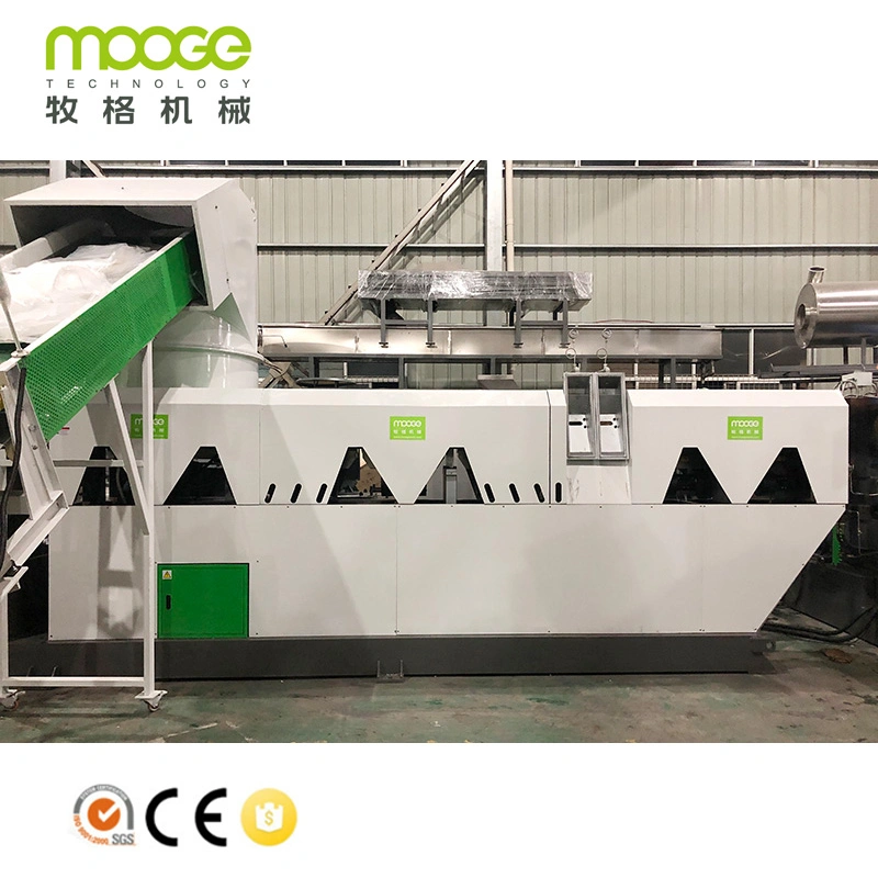 Plastic Film Pelletizing Line With Double Stage