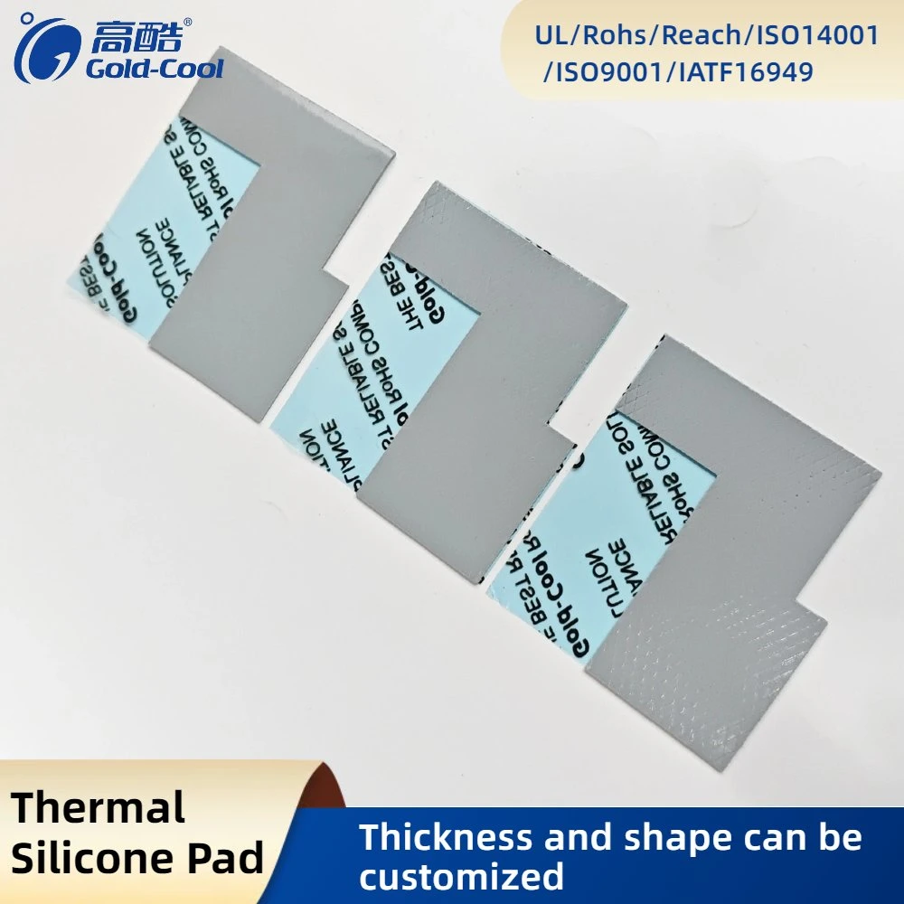 Feuille de silicone préférentielle, visqueuse, fiable et durable à dissipation thermique