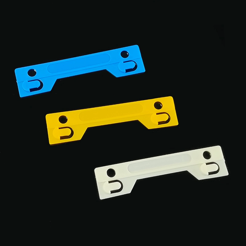 Factory Direct Plastic U-Tube Fasteners U-Clip Fastener with Many Colors for Medical File Folder