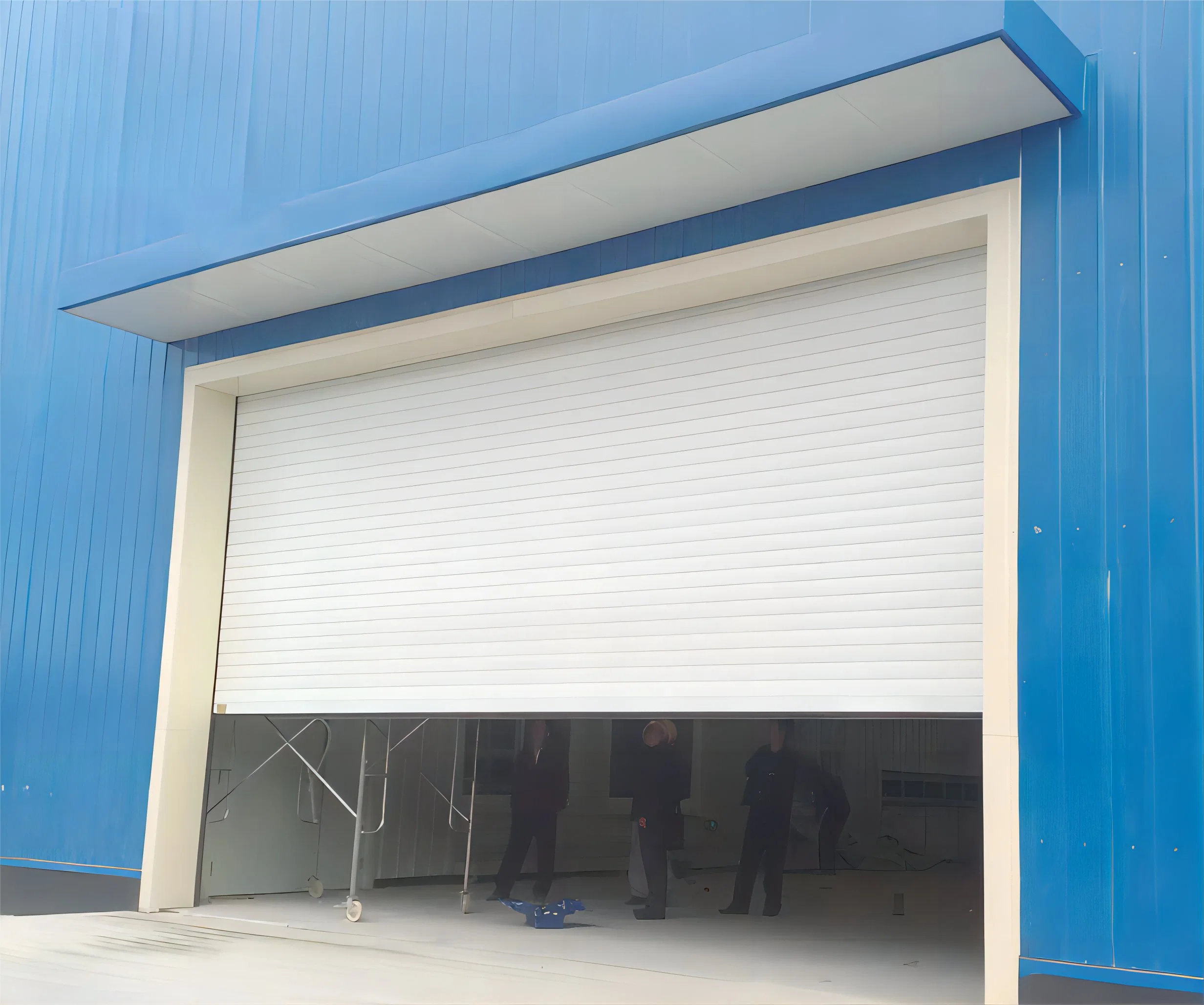 Industrial Exterior & Interior Industry Warehouse Aluminum Alloy Metal Overhead Rapid Action Rolling Galvanized Steel Roller Shutter Security Roller Door