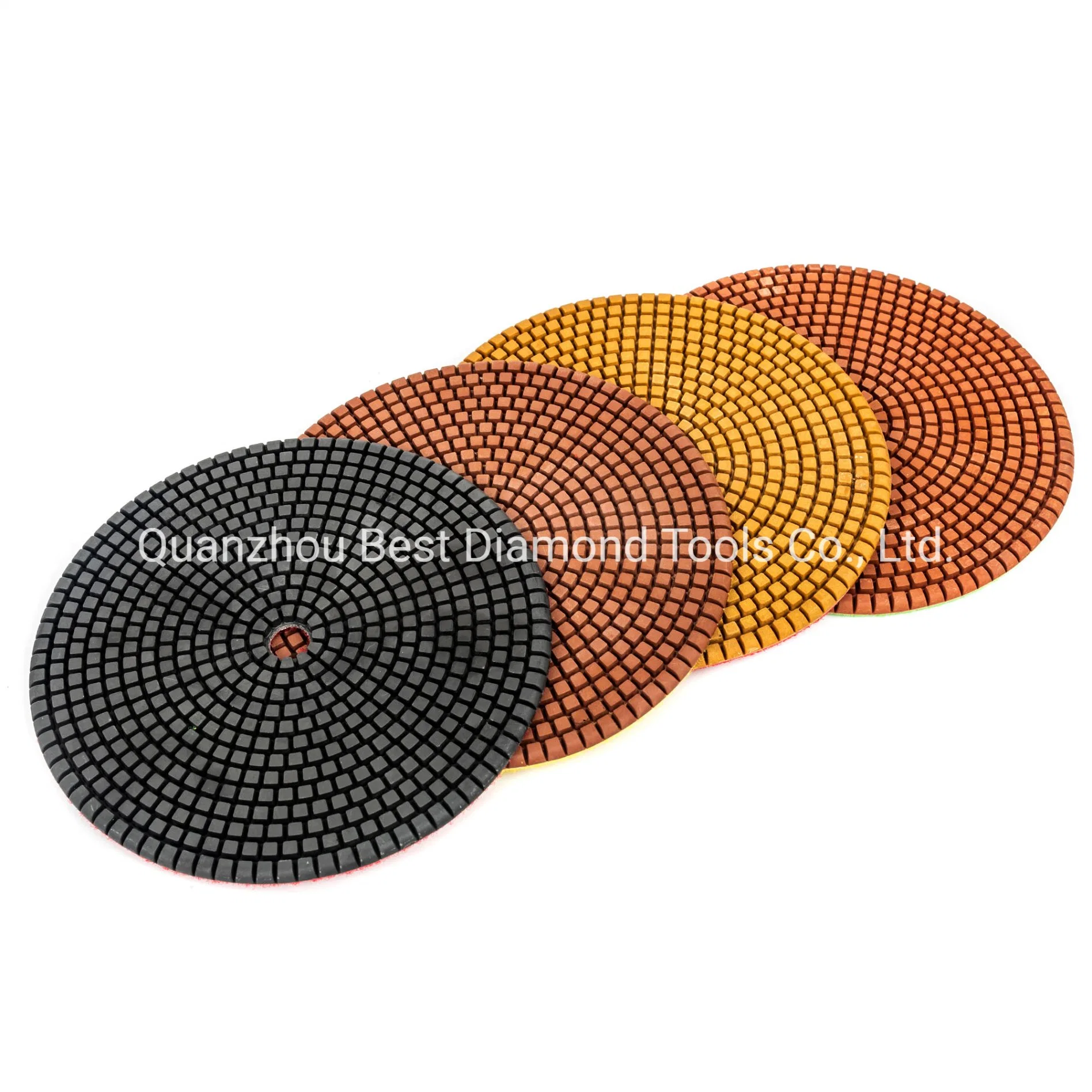 Wet and Dry Flexible Resin Diamond Floor Polishing Pads for Marble