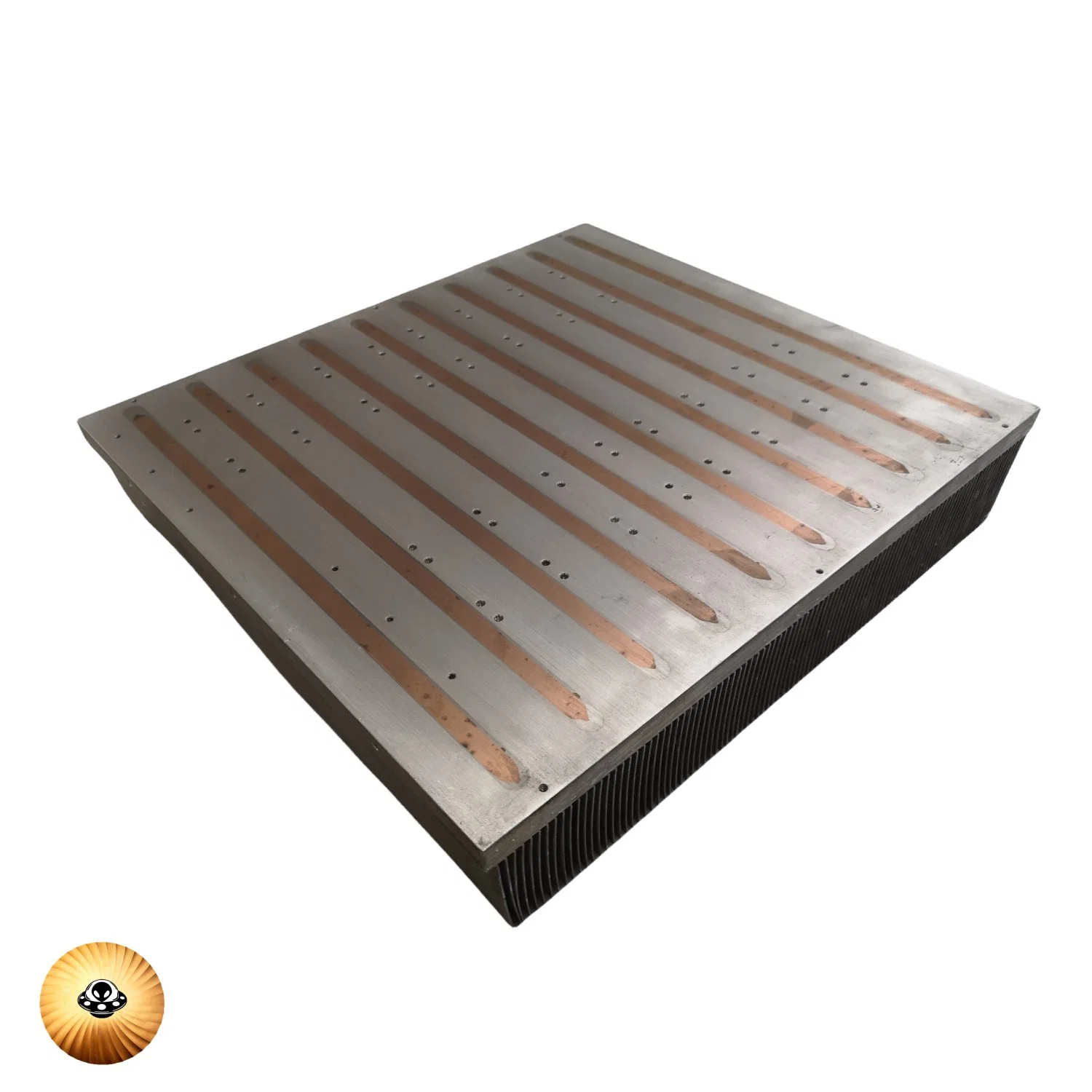 CNC Machined Aluminum Liquid Cold Plate EV Water Cooling Plate Product