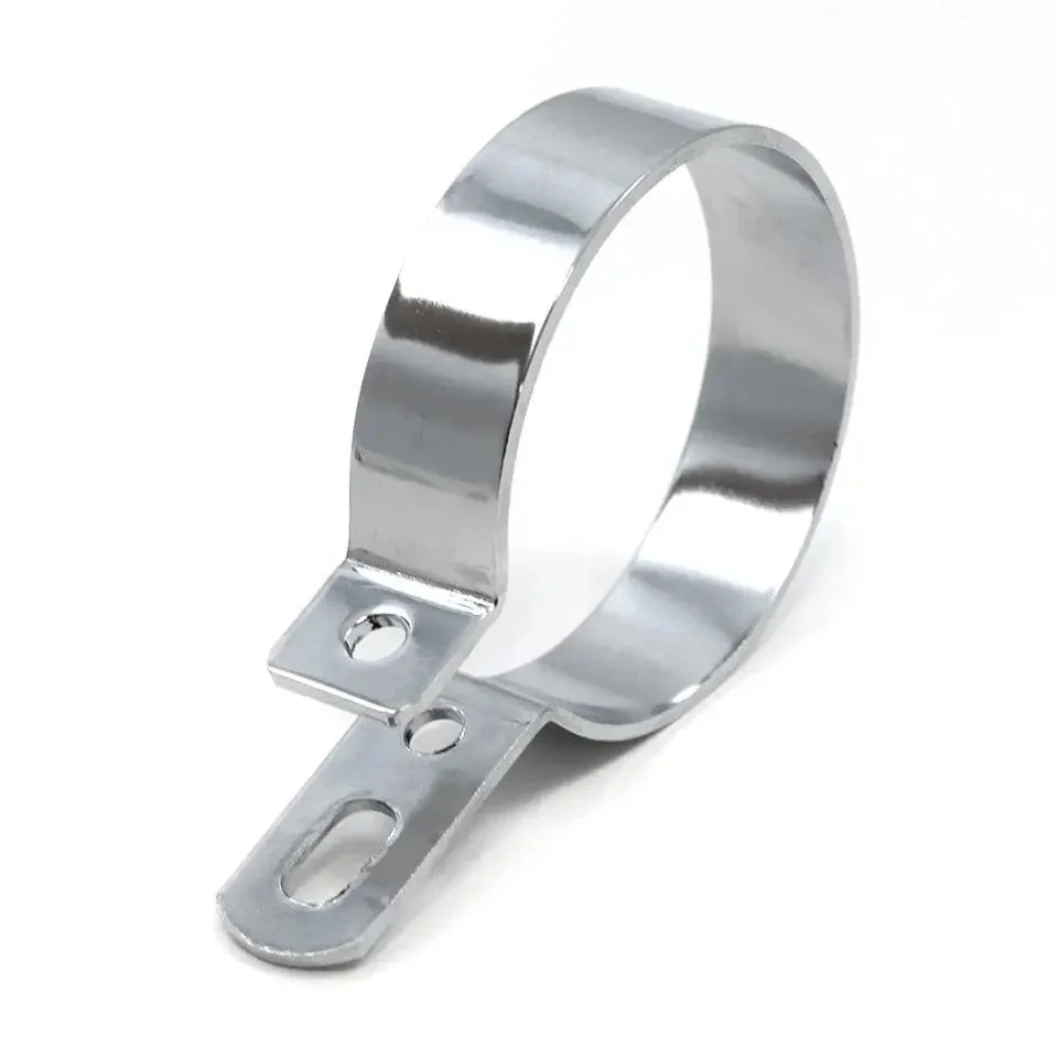 OEM تخصيص High Quality Metal Clamp Stamping Parts Metal كتيفة مشبك للأنابيب الخشبية