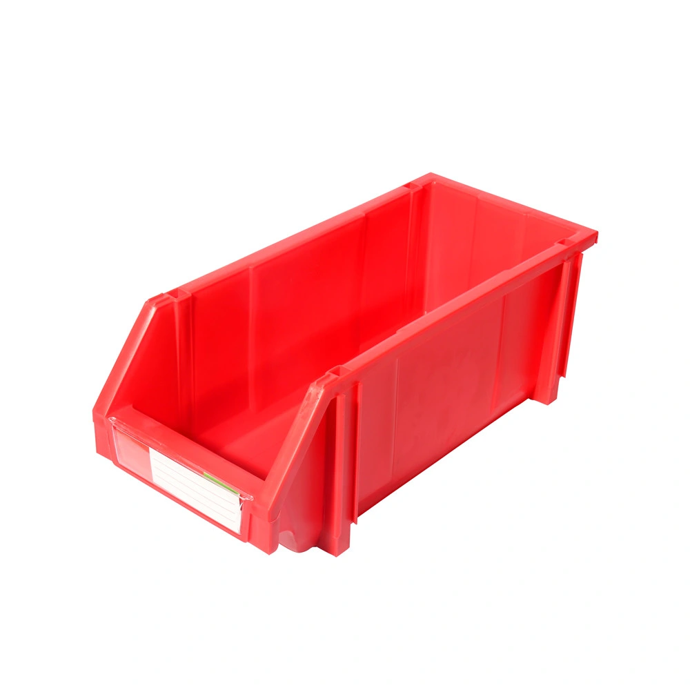 Warehouse Storage Solution Plastic Stackable Bins for Electronic Parts