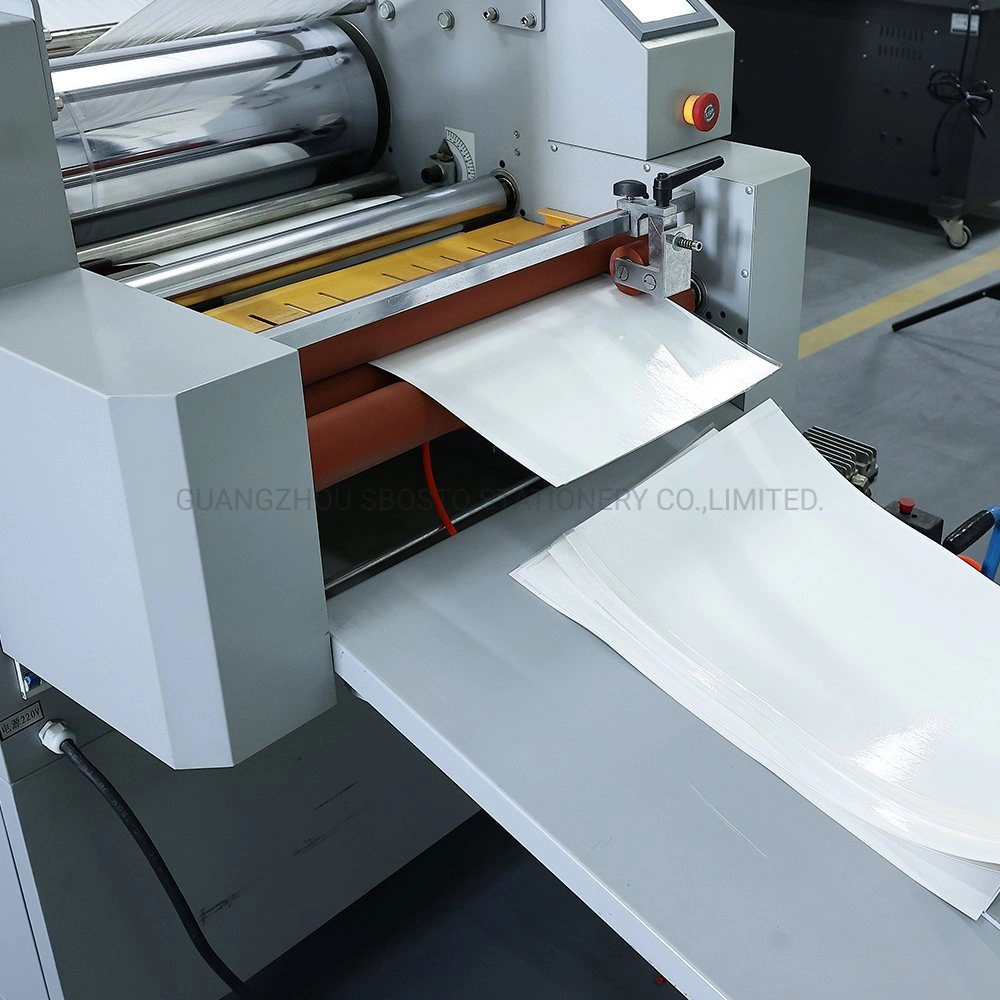 Automatic Electric Laminating Machine Laminator for Large Poster Sbosto Laminating Machine