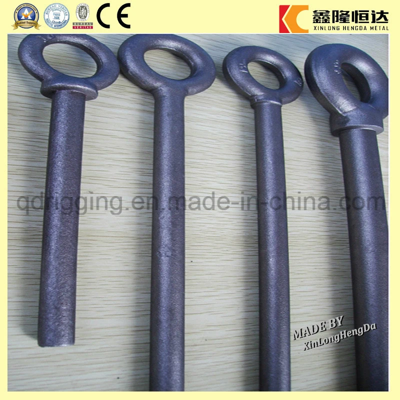 Long Leg Short Threaded Anchor Eyebolt